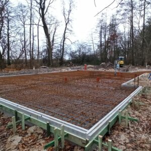 zbrojenie płyty fundamentowej