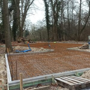 zbrojenie płyty fundamentowej