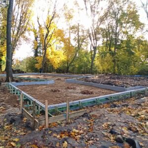 szalunek płyty fundamentowej